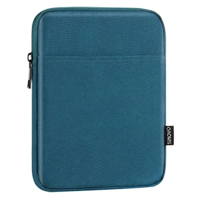 Abbildung von TiMOVO 6 7 Zoll Schutzhülle für den neuen Kindle Paperwhite und Colorsoft Signature Edition, Cover Tasche Tragetasche E Reader/Kindle Oasis, Pfau Blau