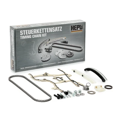 Abbildung von HEPU 21 0612 Steuerkettensatz mit Kurbelwellenzahnrad, Wellendichtring Kurbelwelle, Dichtung Schrauben Simplex, Kette geschlossen