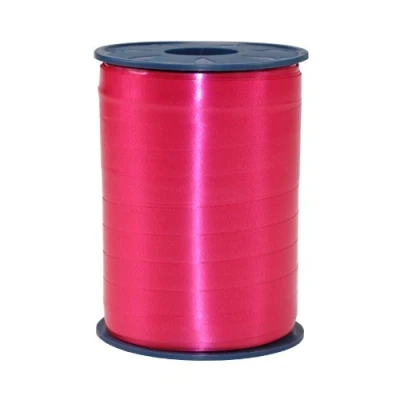 Abbildung von C.E. PATTBERG Geschenkband Himbeere rosa, 250 Meter Ringelband 10 mm zum Basteln, Dekorieren &amp; Verpacken von Geschenken zu jedem Anlass