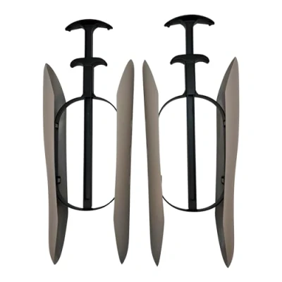 Abbildung von DELFA Stiefelformer 1 Paar mit innovativem Sensomatic Federelement Stiefelspanner Länge 35 cm