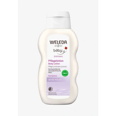 Abbildung von Weleda White Mallow BODY Lotion Feuchtigkeitspflege, Damen, Größe: 200 ml,
