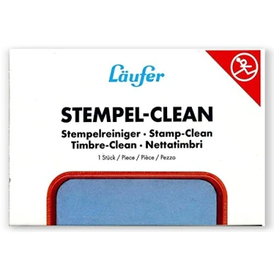 Abbildung von Läufer 80050 Stempel Clean, Stempelreiniger für Gummi Kunststoff und Metallstempel, 16,6 x 11,2 2,7 cm