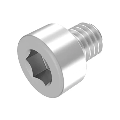 Abbildung von SECCARO Zylinderschraube M8 x 10 mm, Edelstahl V2A VA A2, DIN 912 / ISO 4762, Innensechskant, Vollgewinde, 20 Stück