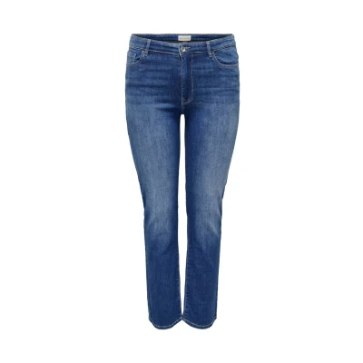 Abbildung von ONLY Carmakoma Carsui MID NOOS Jeans Slim Fit, Damen, Größe: 46x32, Medium blue denim