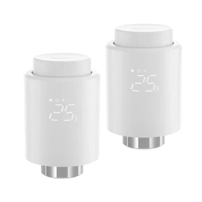 Abbildung von SONOFF TRVZB Smart Heizkörperthermostat, 2 Stück Heizungsthermostat mit App Funktion, Zigbee Thermostat Benötigt 3.0 Hub, kompatibel Amazon Alexa/Home Assistant