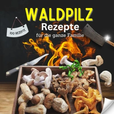 Abbildung von 100 Rezeptideen mit Waldpilzen: Einfache Pilzrezepte Pilzen aus dem Wald