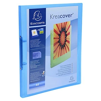 Abbildung von Classeur 2 anneaux 15mm polypropylene chromaline 5/10e krea cover a4