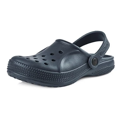 Abbildung von Ladeheid Clogs Kinder Schuhe für Mädchen und Jungen leichte Gartenclogs Gartenschuhe KL055 (Rosa, 32 EU)