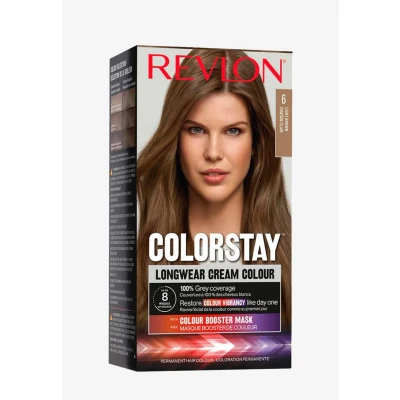 Abbildung von Revlon HAIR Color COLORSTAY, Longwear Cream Colour Coloration, Größe: 165 ml, Châtain clair