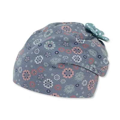 Abbildung von Sterntaler Baby Mädchen Beanie Mütze, Blau, 41