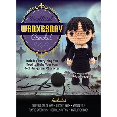 Abbildung von Unofficial Wednesday Crochet: Create Your Own Gothic Amigurumi Doll