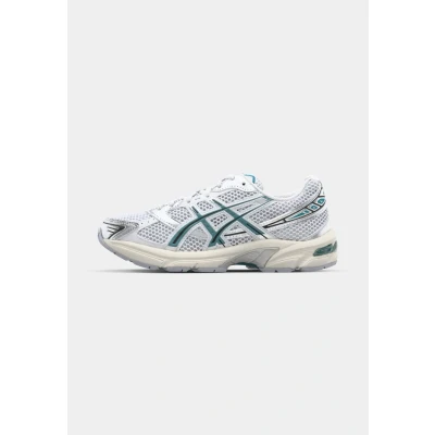 Abbildung von Asics Sportstyle GEL1130 Unisex Sneaker low, Größe: 39.5, White/rainy lake Textil/synthetik