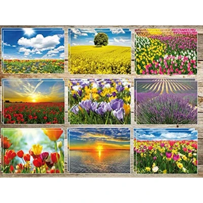 Abbildung von Edition Colibri 20 LANDSCHAFTEN (Set 2), Postkarten Set Frühling &amp; Sommer mit 10 verschiedenen á 2 St. = für Postcrossing und Vielschreiber umweltfreundlich, da klimaneutral gedruckt