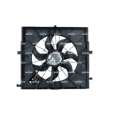 Abbildung von NRF 47920 Lüfter 500 12 850 mit Kühlerlüfterrahmen (Zarge), bürstenloser Motor