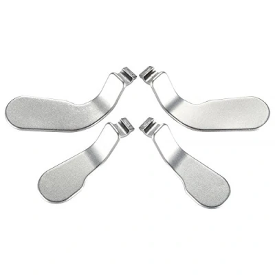 Abbildung von eXtremeRate 4 Pcs Metal Paddles Trigger Tasten Set Zubehör Kit für Xbox One Elite Controller