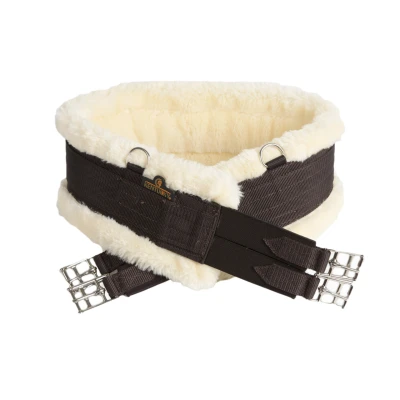 Abbildung von Kentucky Vielseitigkeitsgurt Sheepskin Braun/Naturel 90cm