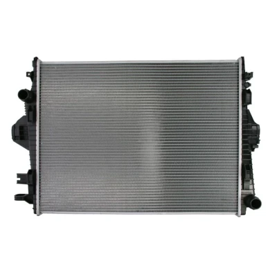 Abbildung von NRF EASY FIT 53005 Kühler, Motorkühlung Aluminium 700 528 32 mit Dichtring Kühlrippen gelötet
