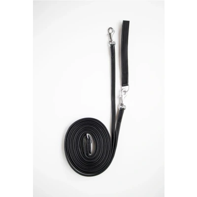 Abbildung von HB Showtime Schlaufzügel Soft Leather Schwarz Warmblut