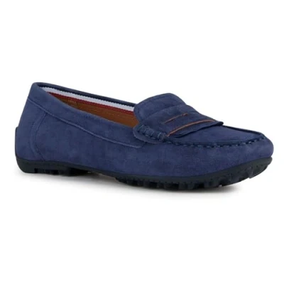 Abbildung von Geox D Kosmopolis + GRIP Mokassin, Damen, Größe: 39, Navy Schuhe