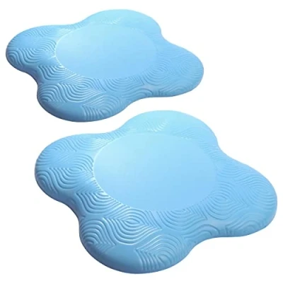 Abbildung von CampTeck U7220 Kniekissen Yoga, Yoga Knie Pad, Knieschoner Blau