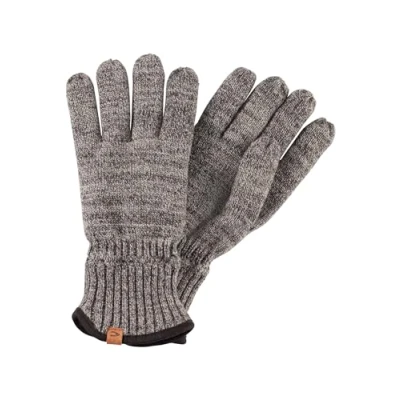 Abbildung von camel active MIT Warmen Fingerhandschuh, Herren, Größe: Large, Cold grey melange