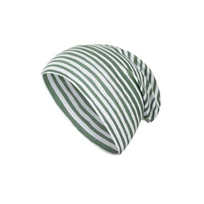 Abbildung von Sterntaler Baby Unisex Beanie Slouch Streifen Mütze aus bedrucktem Singlejersey mit grün, 45