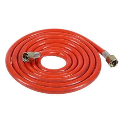 Abbildung von ROTHENBERGER Industrial Propangasschlauch Gasschlauch 5m Länge, Anschluss: 2 x G 3/8 L, EN 1327, Druck: MPa (20 bar), 5 mm, 033310E