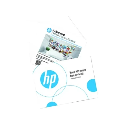 Abbildung von HP Advanced Fotopapier glänzend, 29,5 kg, 5 x Zoll (127 127 mm), 20 Blatt, White