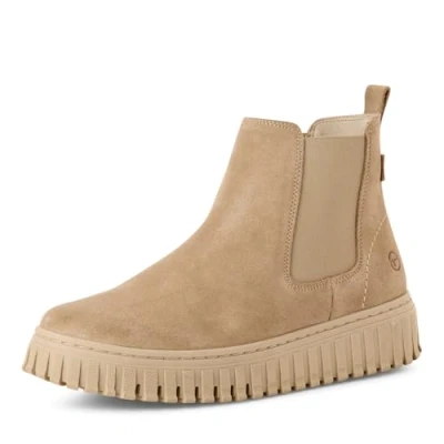 Abbildung von Tamaris Damen Chelsea Leder Wechselfußbett; BEIGE, EU 41
