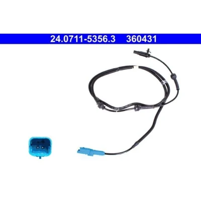 Abbildung von ATE 24.0711 5356.3 ABS Sensor 1623 PEUGEOT: 508 I SW