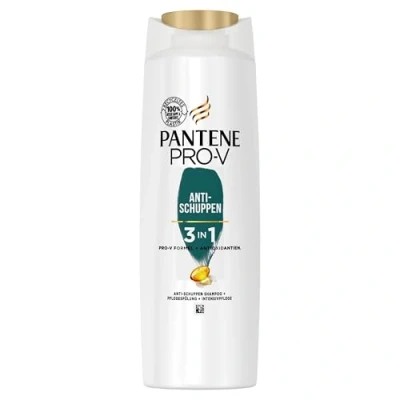 Abbildung von Pantene Pro V Anti Schuppen 3in1 Shampoo, 6er Pack (6 x 250ml), Pflegespülung Und Kur, Shampoo Damen, Haarpflege, Conditioner, Haarkur, Haare Haar Mask, Beauty
