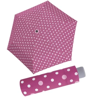 Abbildung von Doppler Mini Kinder Taschenschirm Dots gelb
