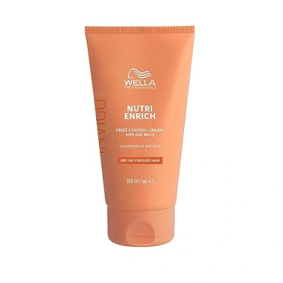 Abbildung von Wella Professionals Invigo Nutri Enrich Frizz Control Cream Leave in Haarkur feuchtigkeitsspendende Haarcreme mit Vitamin E sofort tiefenwirksame Haarpflege für kaputtes Haar 150 ml