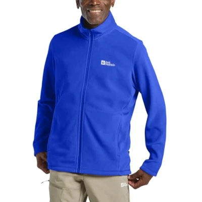 Abbildung von Jack Wolfskin Fleecejacke »TAUNUS FZ M«, Winddicht, atmungsaktiv, Übergangsjacke