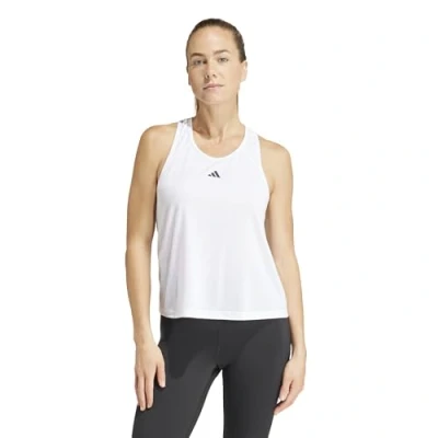 Abbildung von adidas Damen Train Essentials Minimal Branding Racerback Tank Top Tanktop, White, S
