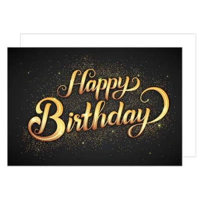 Abbildung von Edition Seidel Premium XXL Maxi Glückwunschkarte zum Geburtstag mit Umschlag Format DIN A4. Geburtstagskarte Grusskarte Karte Billet Happy Birthday Mann Frau (A4 G3505)