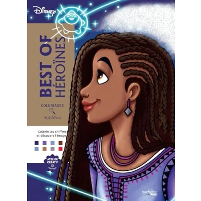 Abbildung von Coloriages mystères Disney Best of Héroïnes