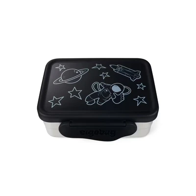 Abbildung von Ergobag Edelstahl Brotdose Schwarz Brotdosen Set