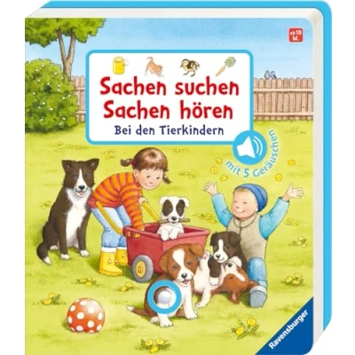 Abbildung von Sachen suchen, hören: Bei den Tierkindern