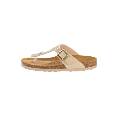Abbildung von Palado KOS Zehentrenner, Damen, Größe: 37, Cream lack Schuhe