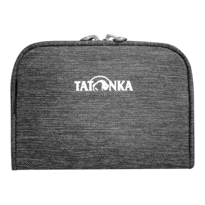 Abbildung von Tatonka Geldbeutel Big Plain Wallet Geldbörse mit Münzfach und Fächern für Kreditkarten, Bankkarten etc. 13 x 9 2 cm (Off Black)