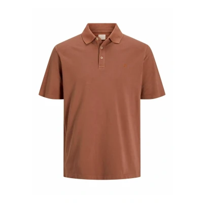 Abbildung von Jack &amp; Jones Premium Jprwilliam Poloshirt, Herren, Größe: Large, Redwood burl