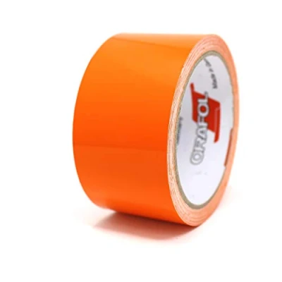 Abbildung von 10 Meter (1,79/Meter) Zierstreifen Auto Motorrad Boot Modellbau Farbauswahl Finest Folia Dekorstreifen Seitenstreifen Klebestreifen (Pastellorange Glanz, 50mm Breite)