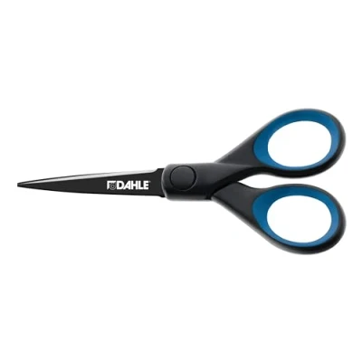 Abbildung von Dahle 54305 Office Titanium Schere (für Rechtshänder, 13 cm)