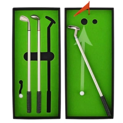 Abbildung von Kofull Golf Geschenke für männer Lustige Golfstift minigolf Schreibtisch Set Mini Golfer