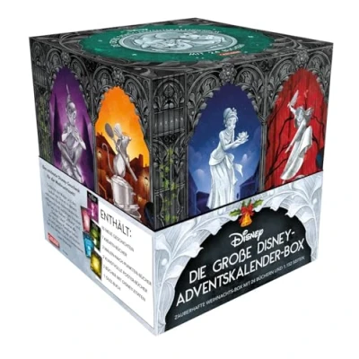 Abbildung von Die große Disney Adventskalender Box 2025 Zauberhafte Weihnachts mit 24 Büchern und 1.152 Seiten: Bestseller für Young Adults