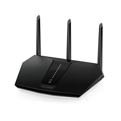 Abbildung von NETGEAR RAX30 WiFi 6 Router AX2400 (5 Streams mit bis zu 2,4 GBit/s, Nighthawk WLAN Abdeckung 125 m², Smart Roaming)