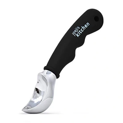 Abbildung von Joeji&#039;s Kitchen Eisportionierer Edelstahl Ice Cream Scoop mit Rutschfestem Griff Manueller Eislöffel Portionierer Einer Schaufel