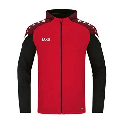 Abbildung von JAKO Performance Trainingsjacke, Herren, Größe: 58/60, Rot/schwarz