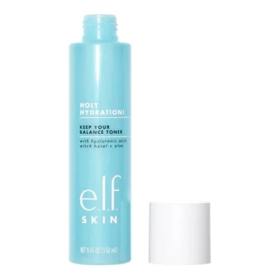 Abbildung von e.l.f. SKIN Holy Hydration! Keep Your Balance Toner, Hilft Unreinheiten Zu Entfernen, Erhellt Und Erfrischt Die Haut, Ultra Pflegende Formel, Vegan &amp; Tierversuchsfrei, 150 ml